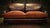 2-Seater Sofa in Burgundy Leather and Velvet from George Smith, 2010s For Sale - Image 6 of 18
