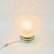 Metal Mid-Century Space Age Glass Table Lamp from Doria, Germany, 1960s For Sale - Image 7 of 10