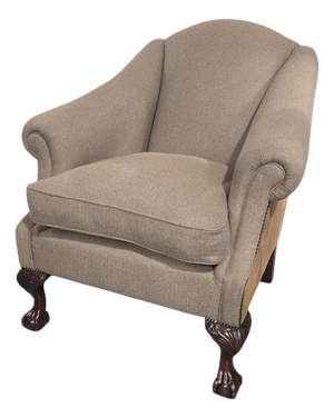 Antique Mahogany Armchair, 1910s