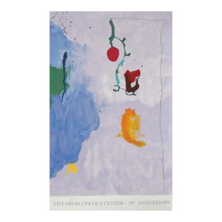 Helen Frankenthaler, Live From Lincoln Center, 20th Year (Eve), Lithograph Poster For Sale