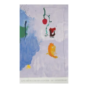 Helen Frankenthaler, Live From Lincoln Center, 20th Year (Eve), Lithograph Poster