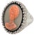Miriam Salat Mythological Roman Cameo Resin Ring Set In Sterling Silver & Topaz For Sale - Image 10 of 18