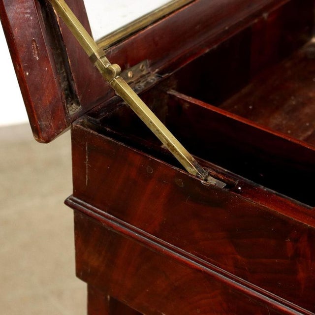 Restoration Mahogany Veneer Coffee Table For Sale - Image 5 of 11