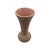 Vintage McCoy Pink & White Brocade Vase For Sale - Image 9 of 12