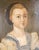 19th Century English Folk Provincial Portrait of a Girl and Westie Dog For Sale - Image 11 of 18