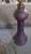 Early 20th Century Art Nouveau Peacock Iridescent Lamp - Loetz Witwe, Early 20th Century For Sale - Image 5 of 8