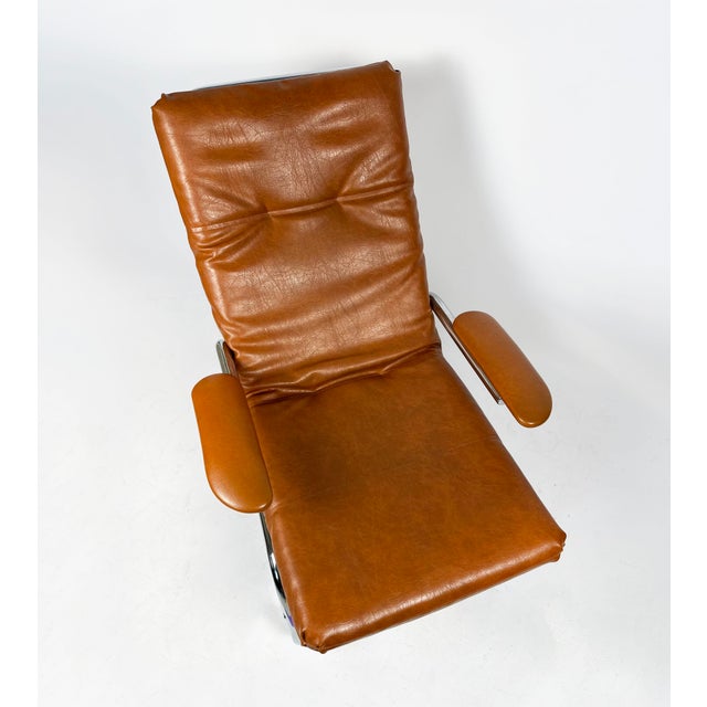 Vintage Reclining Lounge Chair, 1970s For Sale - Image 6 of 8