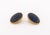 Lalaounis 18k Yellow Gold and Lapis Earrings For Sale In New York - Image 6 of 10