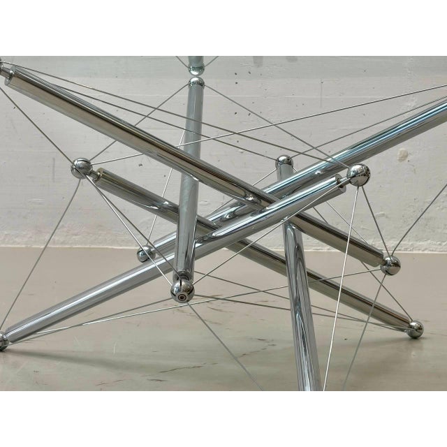 1970s Tensegrity 713 Coffee Table by Theodore Waddell for Cassina, 1973 For Sale - Image 5 of 13