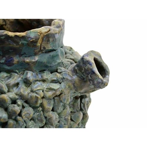 Sirio Pellegrini, Jug Sculpture, Painted Terracotta, 1960s For Sale - Image 4 of 5