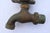 Metal Vintage Natural Patinated Bronze and Brass Rabbit Garden Water Spigot For Sale - Image 7 of 8