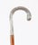 Metal Antique Continental Silver Walking Stick Cane, 1890s For Sale - Image 7 of 9