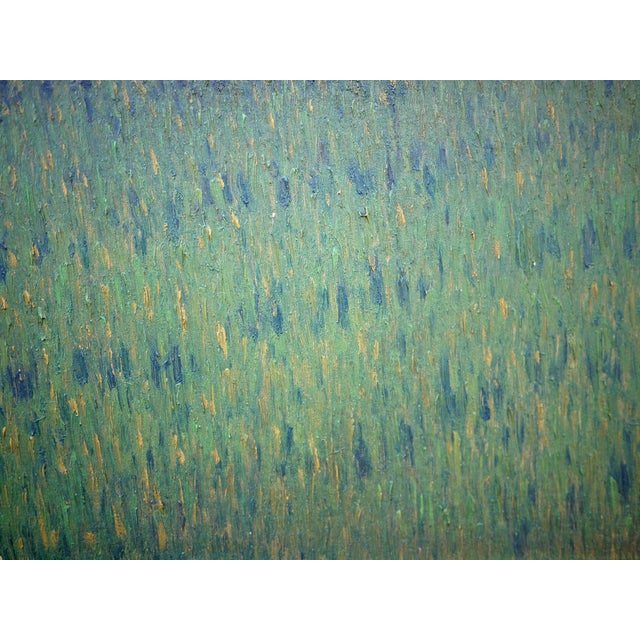 Bahndorf Heribert, Lakeside Landscape, 1930, Oil Painting on Cardboard, Framed For Sale - Image 12 of 18