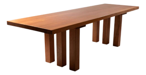 The Basilica Table in Wood by Mario Bellini for Cassina, 1975