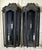 1980s Large Exceptional Pair of Hand-Forged Iron Wall Lanterns Architectural Sconces For Sale - Image 5 of 17