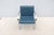 Gordon International Ludwig Mies Van Der Rohe Brno Flat Bar Chair in Indigo Blue Vinyl by Gordon For Sale - Image 4 of 18