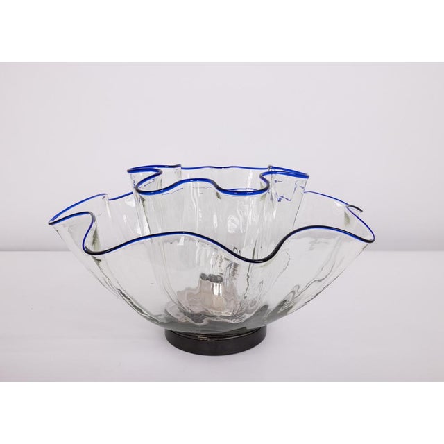 Large Murano Glass Galea Lamp by Adalberto Dal Lago for Vistosi, Italy, 1970s For Sale - Image 3 of 16