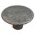 Round Black Terrazzo Outdoor Dining Table For Sale - Image 4 of 8