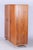 Bauhaus Bauhaus Wardrobe in Oak and Chrome-Plated Steel, Czechia, 1930s For Sale - Image 3 of 12
