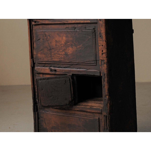 19th Century Primitive Mountain Cabinet in Wood For Sale - Image 9 of 18