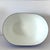 1960's MCM Blue Oval enamelware bowl with small white diamonds by Ampleur Ejiry in the style of Kai Franck Final Arabia,...