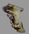 Antique Rockingham Glaze Yellowware Eagle Corner Wall Shelf Bracket 9” For Sale - Image 10 of 11