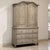 French 18th Century Liégeois Régence Period Stripped Oak Linen Press For Sale - Image 3 of 18