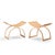 Mid-Century Modern Harvey Probber Artisan Collection Mid Century Rattan Over Steel Stools - Pair For Sale - Image 3 of 12