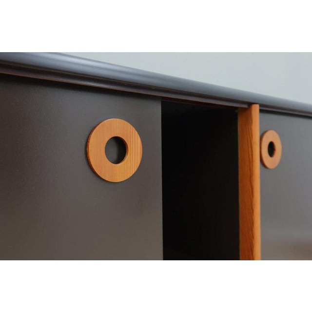 Vintage Postmodern Laminate and Wood Sideboard, 1970s For Sale - Image 12 of 15