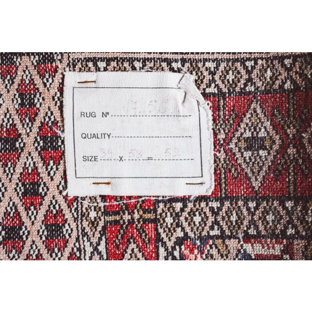 Vintage Pakistani Wool Rug For Sale - Image 5 of 8