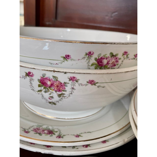 Dinner Service for 10 People from Laveno, 1930s, Set of 45 For Sale - Image 9 of 12