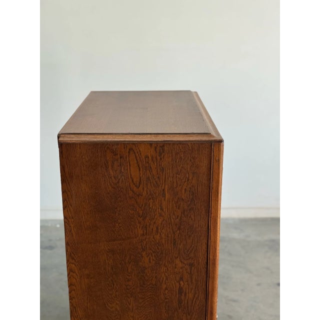 Wood Antique Scalloped Center Highboy For Sale - Image 7 of 12