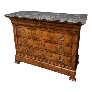 Antique French Walnut Commode For Sale