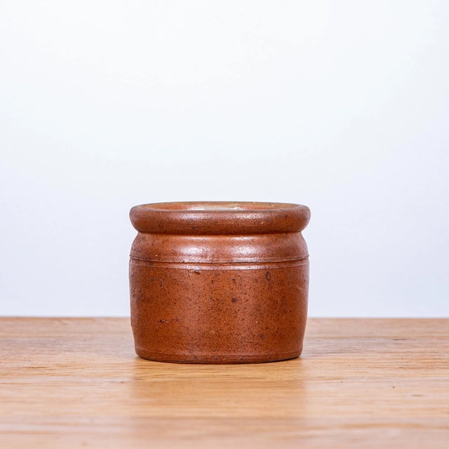 French 20th Century French Glazed Ceramic Pot For Sale - Image 3 of 7
