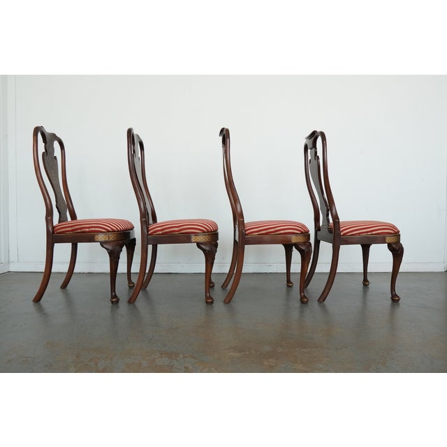 Vintage Drexel Heritage Chinoiserie Dining Chairs (Set of 8) For Sale - Image 10 of 17
