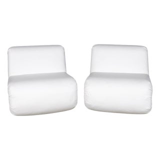 Italian Boomerang Lounge Chairs by Rodolfo Bonetto for B-Line, Set of 2 For Sale