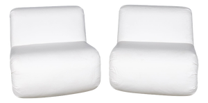 Italian Boomerang Lounge Chairs by Rodolfo Bonetto for B-Line, Set of 2