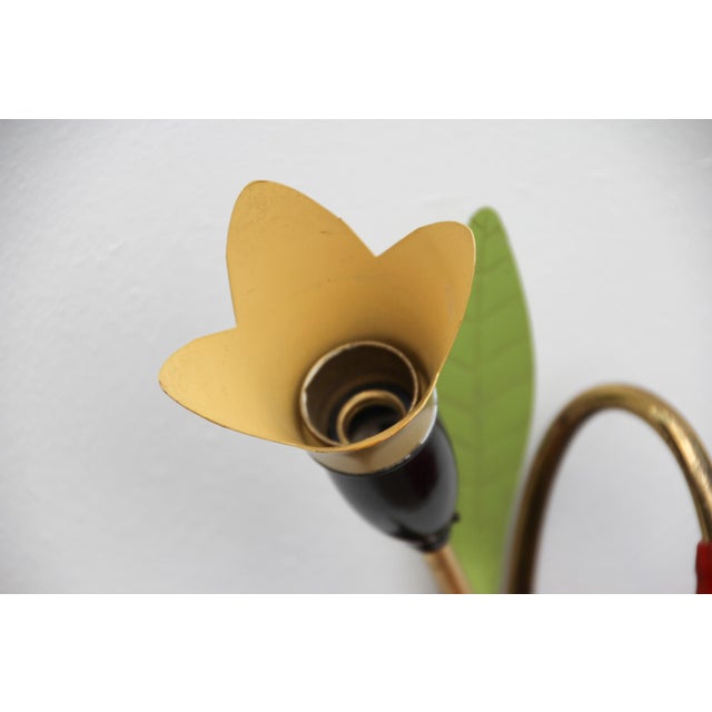 Mid-Century Modernist Wall Lamp, Germany, 1950s For Sale - Image 12 of 15