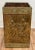 French Vintage 19th C French Repousse Style Brass Clad Wastebasket or Umbrella Stand For Sale - Image 3 of 6