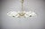 Mid-Century Modern Czechoslovak Brass and Glass 10-Arm Chandelier, 1960s For Sale - Image 3 of 15