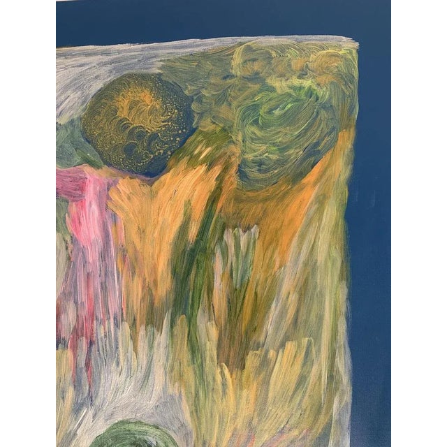 Early 21st Century Rosetta Vercellotti, Desiderio di Espansione, 2021, Acrylic on Canvas For Sale - Image 5 of 8