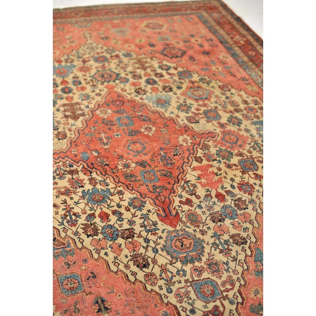 Name: Romeo Size: 7.9 x 11.7 Age: Antique Pile: Low About this rug: These pieces are SO difficult to get your hands on....