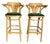 Pair 2 Vintage Gar Products Attributed Radomsko ZMG Bentwood Bar Stool For Sale