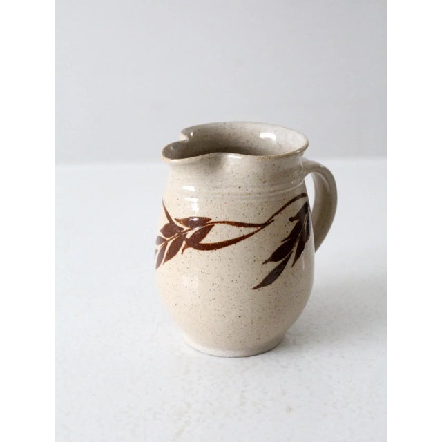 Vintage Lakeside Pottery Pitcher For Sale - Image 9 of 9