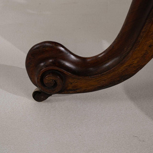 Victorian Tilt-Top Table with Hidden Compartment on Casters, Antique, United Kingdom, 19th Century For Sale - Image 17 of 18