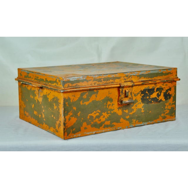 Metal Box, 1970s For Sale - Image 4 of 13
