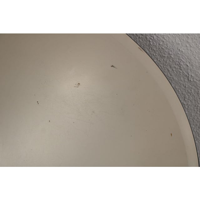 1960s Oval Two-Tone Mirror by Antonio Lupi attributed to Cristal Luxor, 1960s For Sale - Image 5 of 18