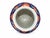 Blue Antique 19th Century Japanese Imari Porcelain Vase— Hand-Painted Cobalt, Iron-Red & Gilt — Ribbed Form For Sale - Image 8 of 10
