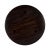 Fluornoy Wood Accent Table, Dark Brown For Sale In Chicago - Image 6 of 7