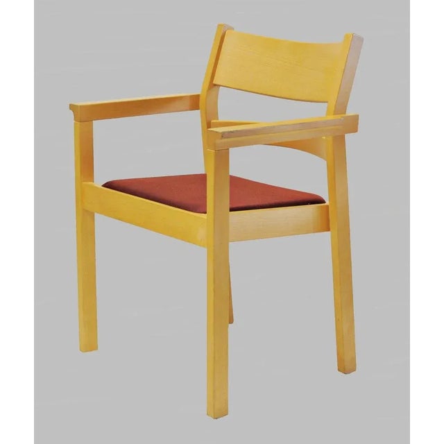Armchairs in Beech by Hans J. Wegner for Fredericia, 1980s, Set of 2 For Sale - Image 4 of 9